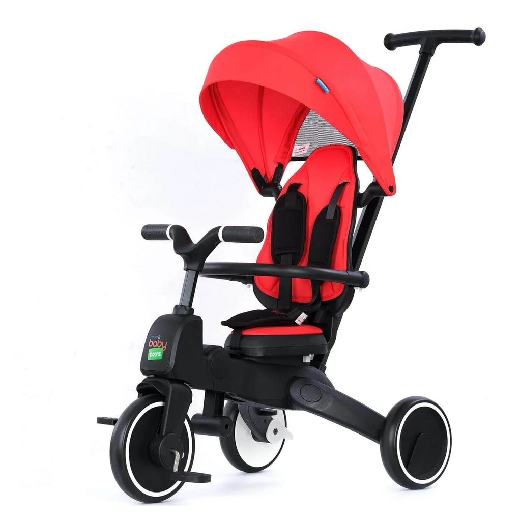 baby toys 3 in 1 Panda Foldable Trike Tricycles