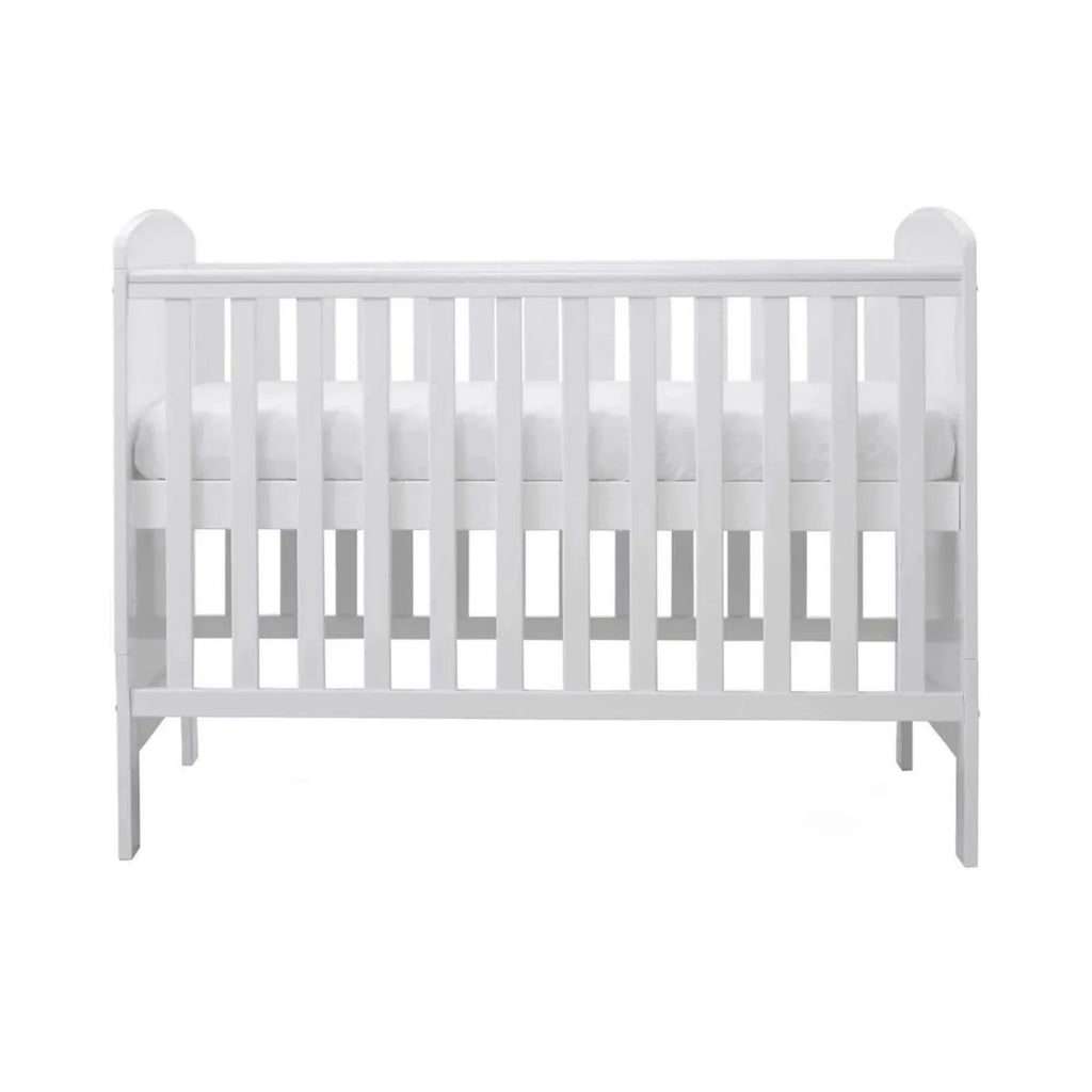 Ickle Bubba Coleby Mini Cot Bed White - Without Mattress