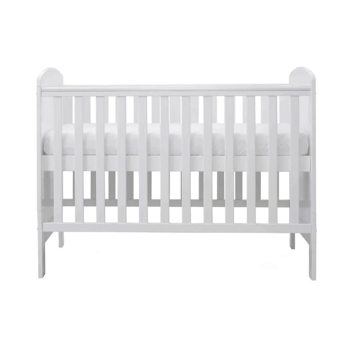 Ickle Bubba Coleby Mini Cot Bed White - Without Mattress