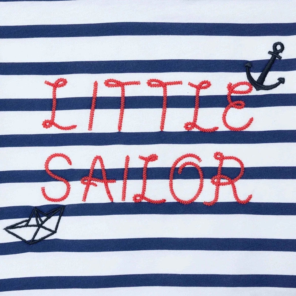 HelloBaby Printed Short Sleeve Jersey Baby T-Shirt (3-6 Months to 4-5 Years) - Navy Printed