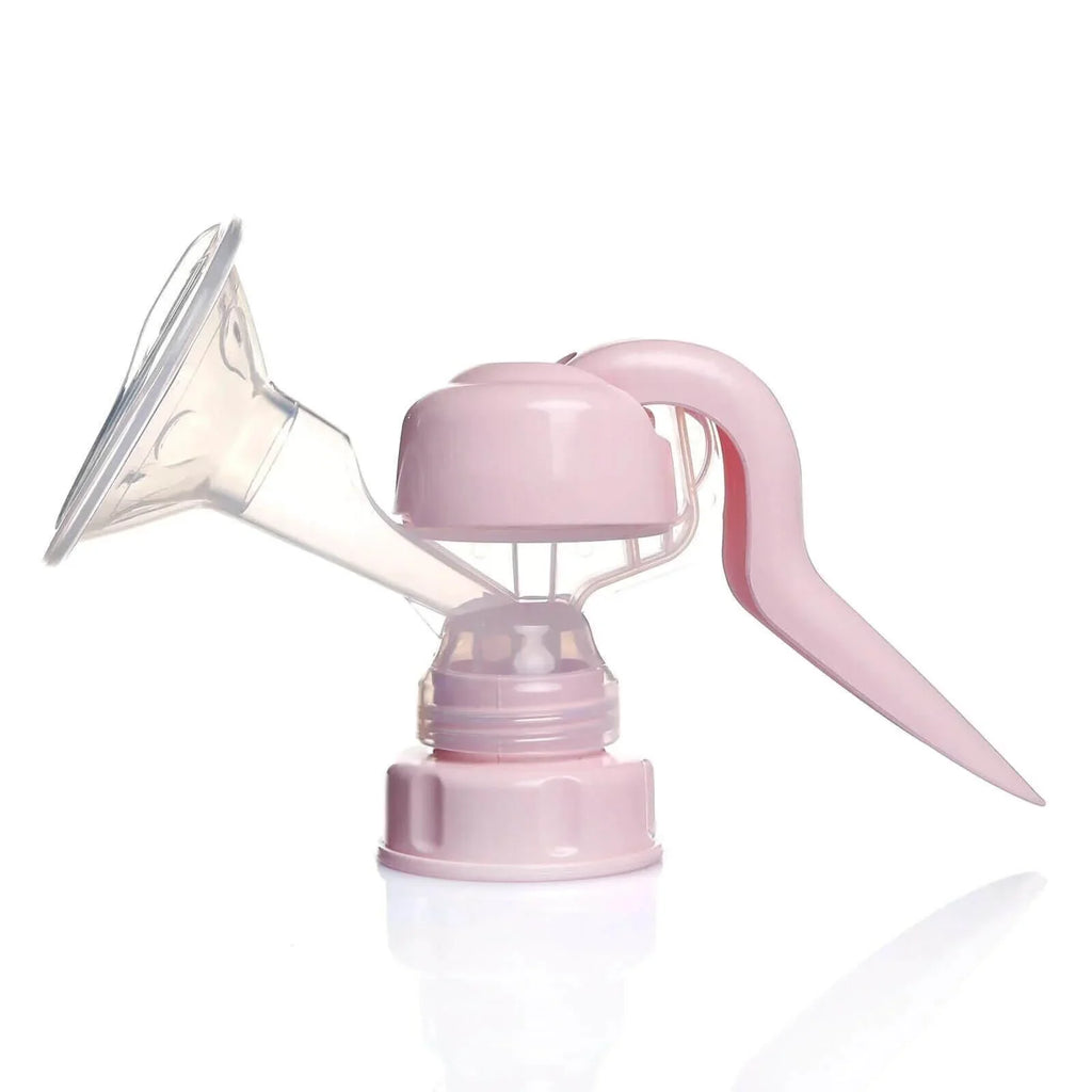 baby mom Single Manual Breast Pump - Pink