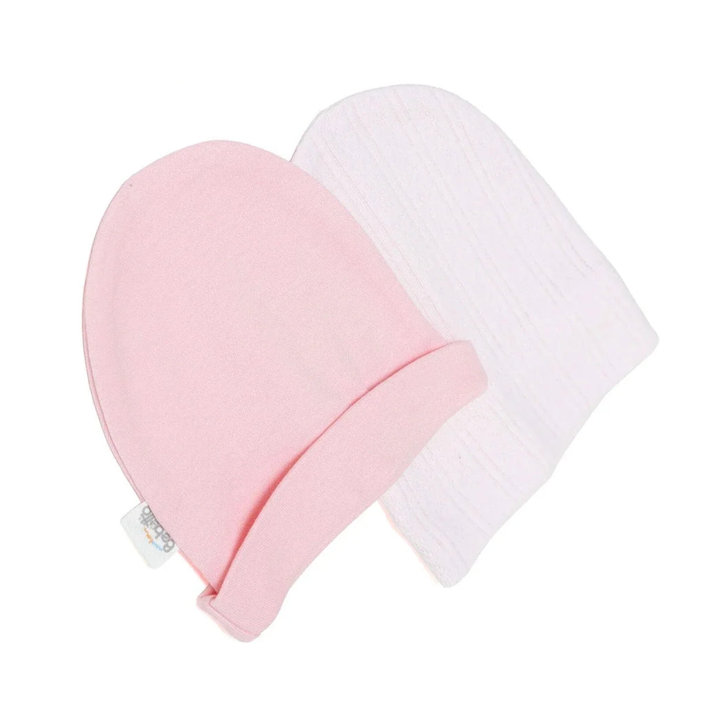Bebetto Jacquard Knit Baby Hat (Newborn) - Pink