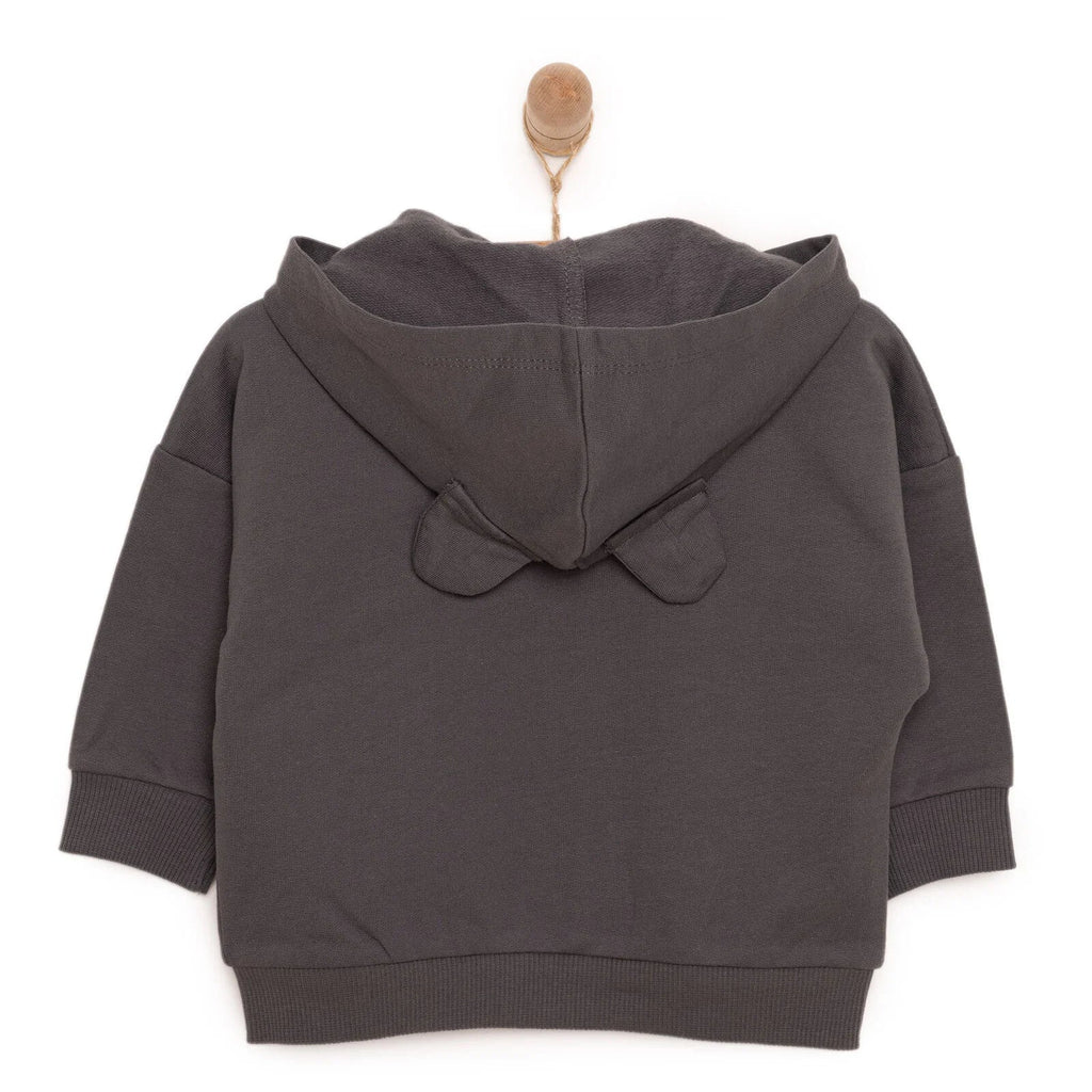 HelloBaby Boy Cardigan - Dark Grey