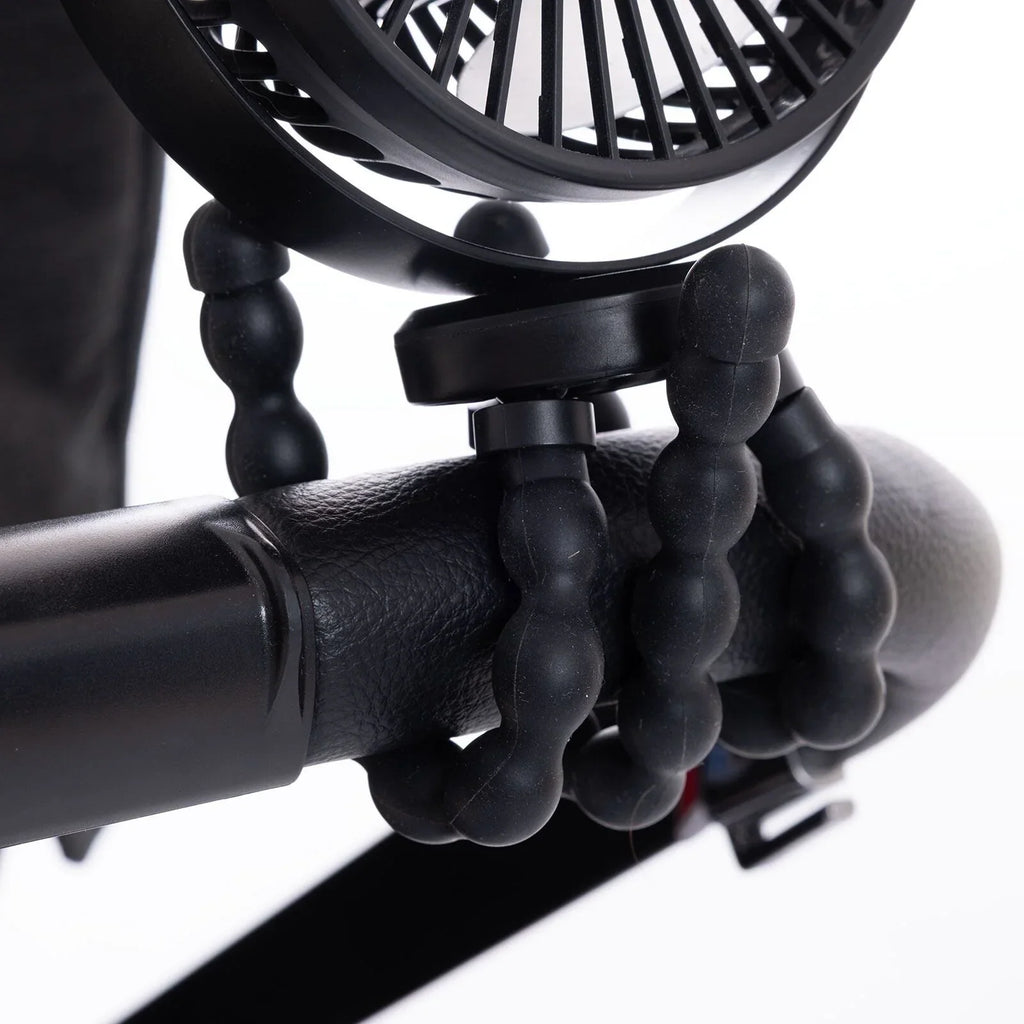 ebaby Rechargeable Stroller Fan - Black