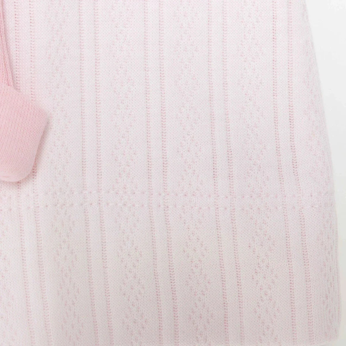 Bebetto Jacquard Knit Baby Hat (Newborn) - Pink