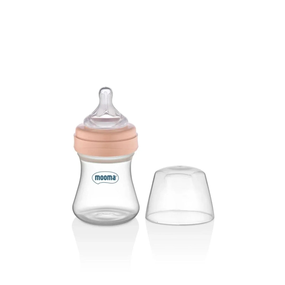 Mooma Kindy Feeding Bottle Starter Set - Old Rose