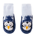 HelloBaby Penguin Print Slipper Baby Socks