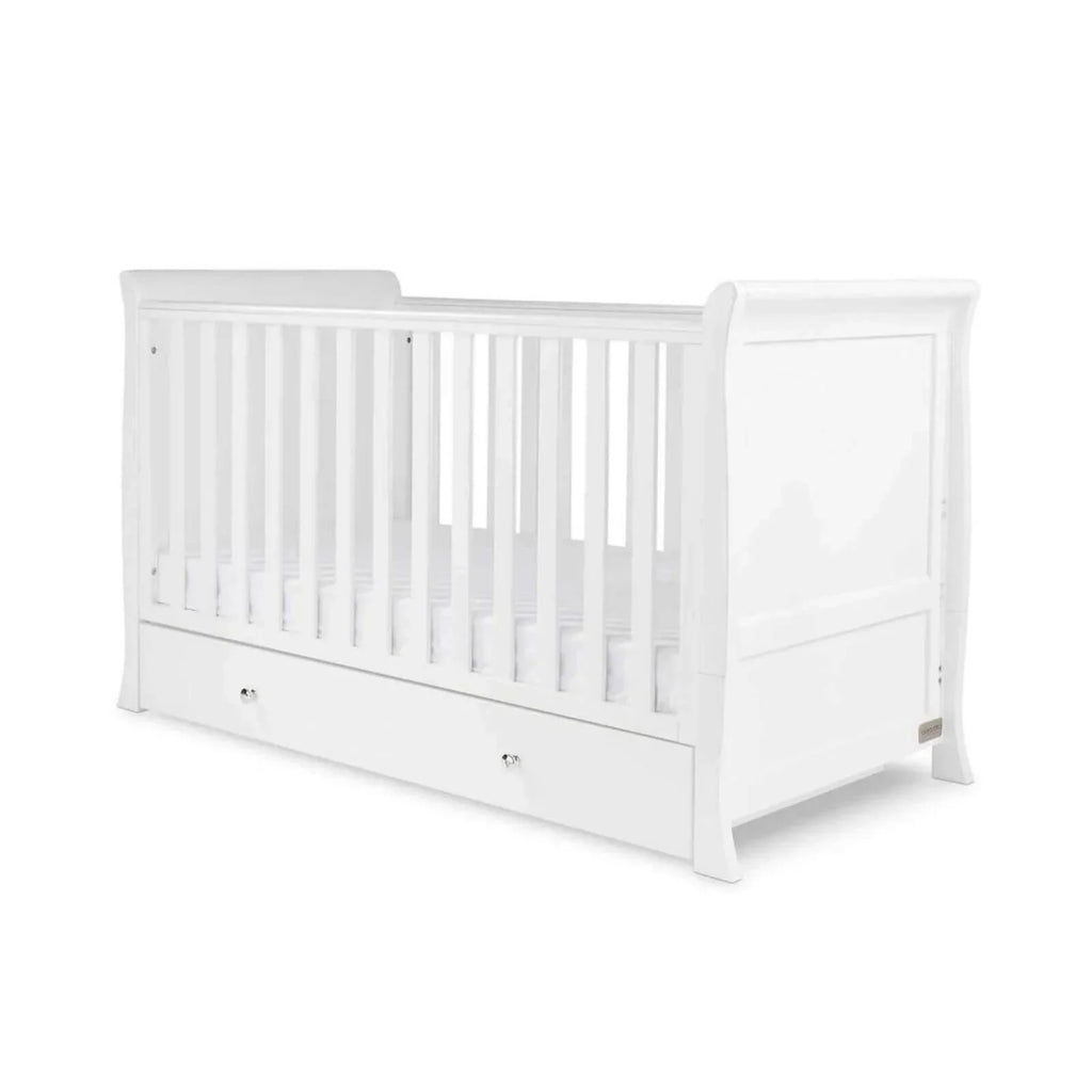 Ickle Bubba Snowdon Classic 2 Piece Furniture Set White - Premium Pocket Sprung Mattress