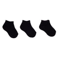 HelloBaby 3 Pack Plain Ankle Baby Socks (Newborn to 4-5 Years)