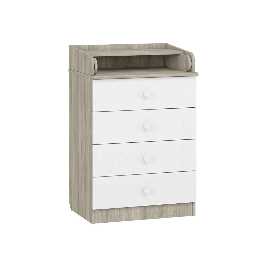 Shefa Kids 600 Changing Dressers - Elm/White