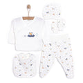Tiffany 5 Piece Printed Baby Hospital Bag Set (Newborn)