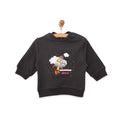 HelloBaby Popper Fastening Brushed Baby Sweatshirt (6 Months to 5 Years)