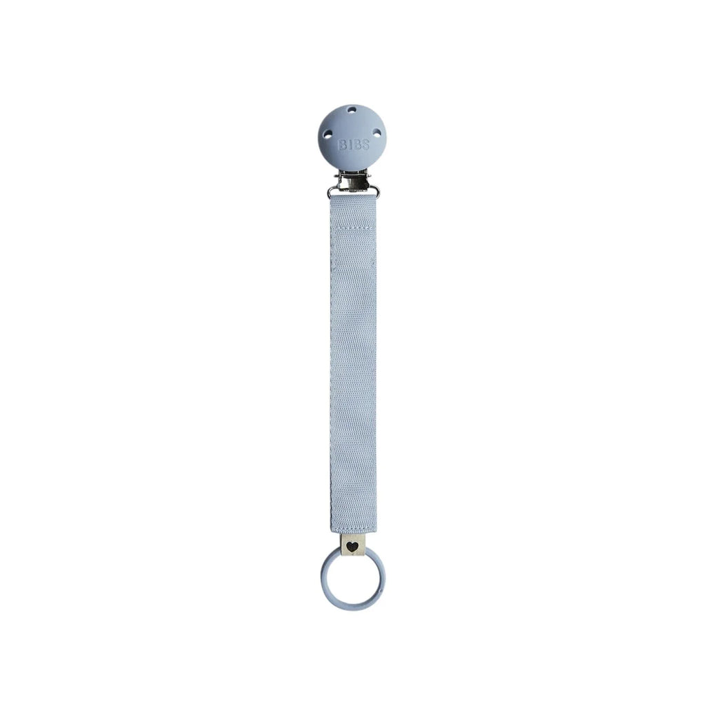 BIBS Soother Clip Ribbon - Dusty Blue