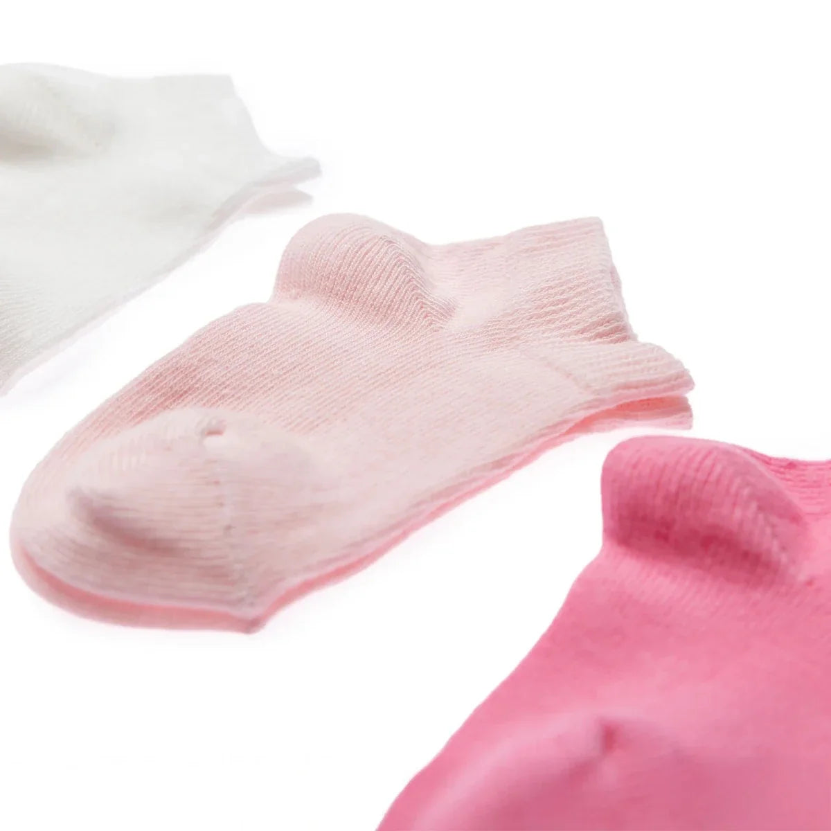 HelloBaby 3 Pack Ankle Baby Socks (Newborn to 4-5 Years)