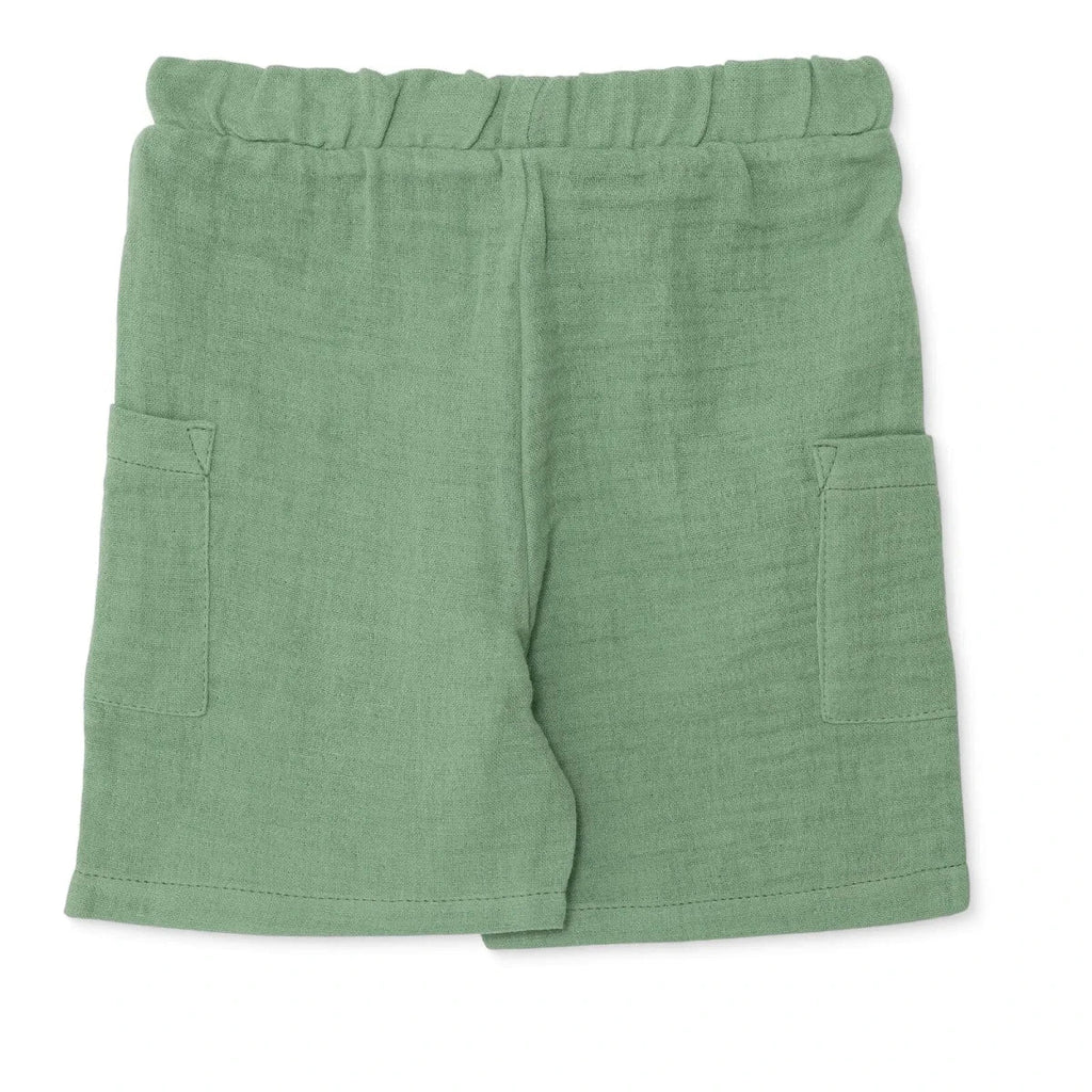 HelloBaby Muslin Baby Shorts (6-9 Months to 3-4 Years) - Khaki
