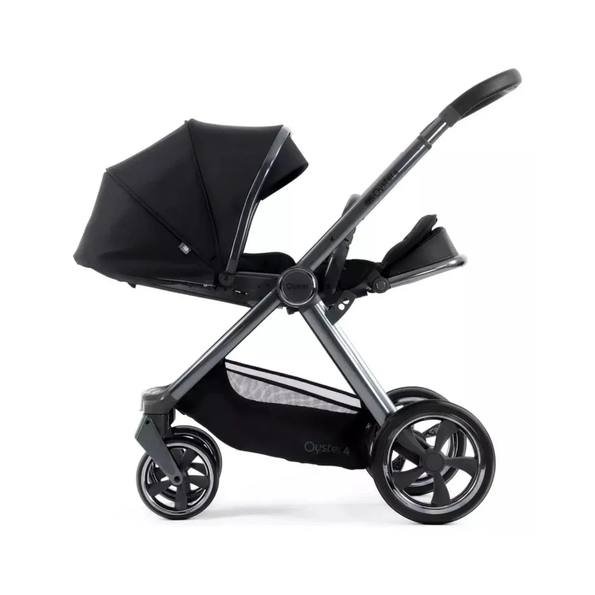 Oyster 4 Single Stroller - Carbonite