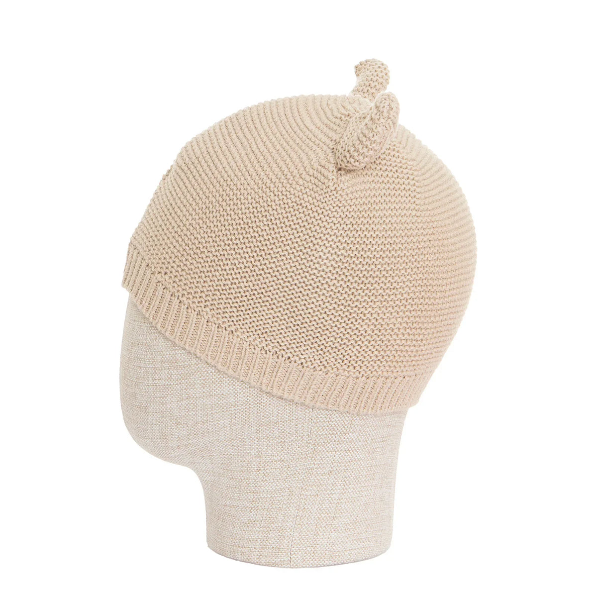 Little Plane Knitted Baby Beanie with Ear Flaps (One Size)