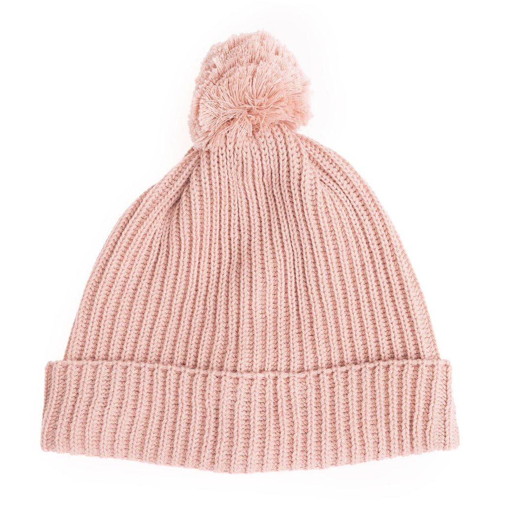 HelloBaby Pom-Pom Knitted Baby Beanie (One Size)