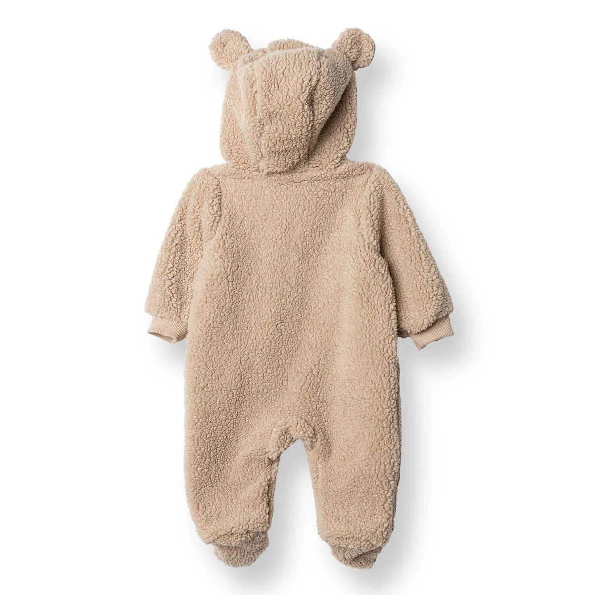 Midimod Hooded Soft Fleece Baby Pramsuit with Feet (3 Months to 12 Months)