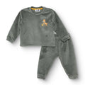 HelloBaby Snap Fastening Velour Long Sleeve Baby Pyjama Set (3-6 Months to 4 Years)
