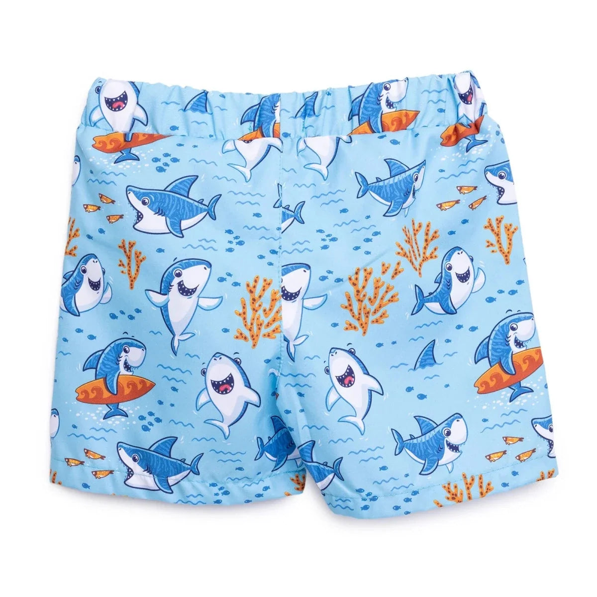 HelloBaby UV Protection Shark Print Baby Swim Shorts (2 Years to 5 Years)