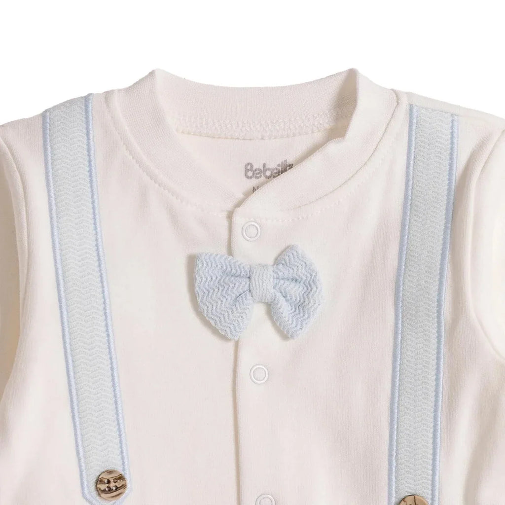 Bebetto Baby Sweatshirt & Footed Leggings Set (Newborn to 6-9 Months) - Blue