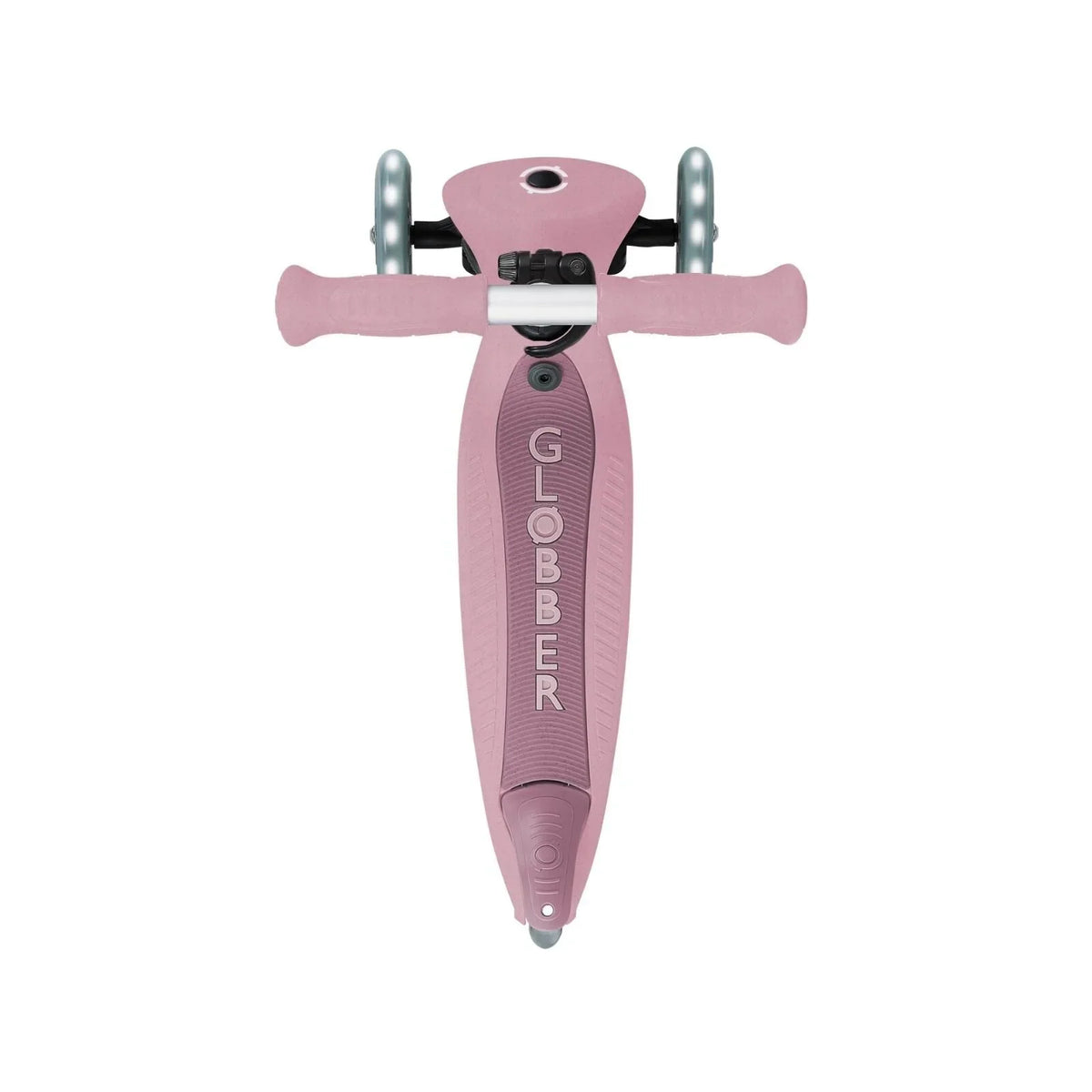 Globber Go Up Active Lights Eco Scooter - Berry