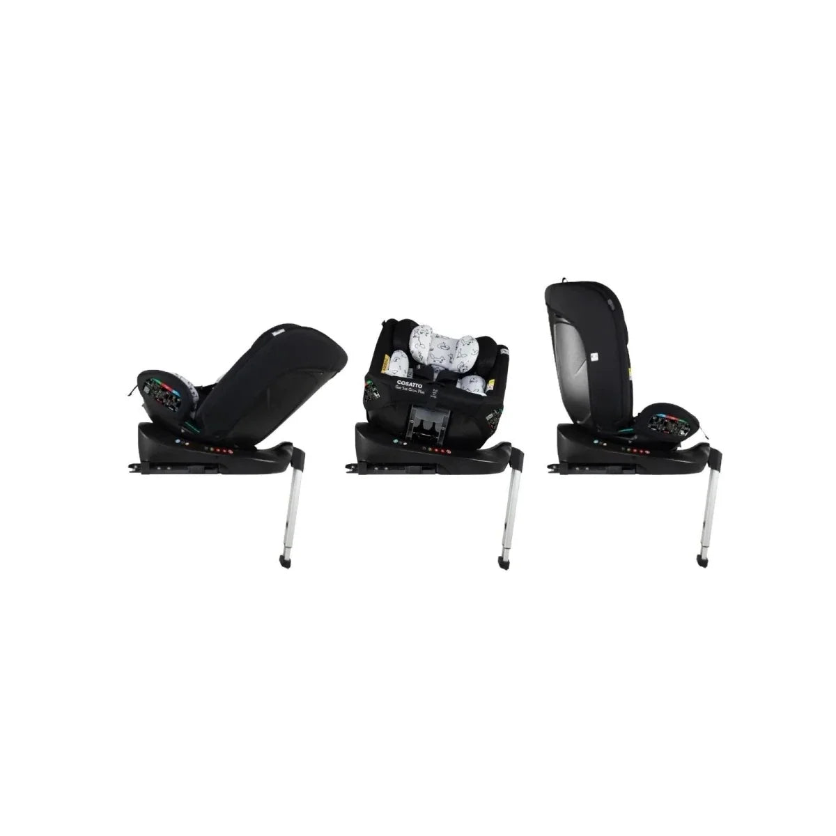 Cosatto Get Set Grow Plus i-Size Group 0+/1/2/3 360 Car Seat - Foxed