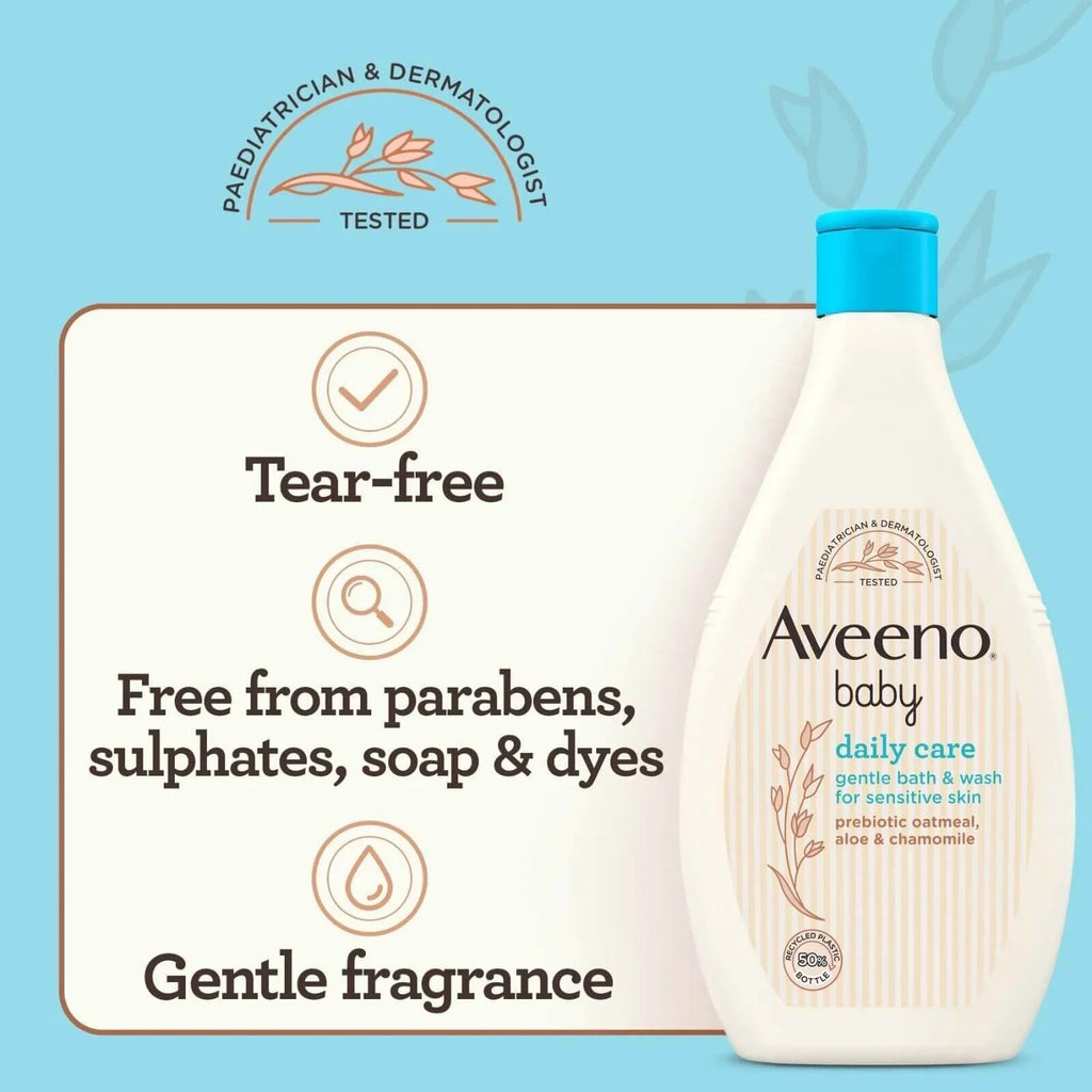 Aveeno Baby Daily Care Gentle Bath and Wash 400ml