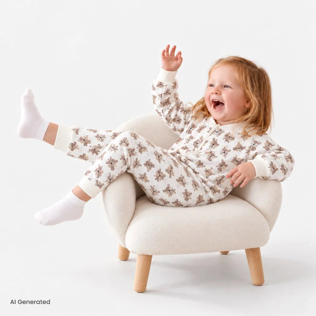 Little Plane 2.5 Tog Zip-Up Baby Sleep Bag with Legs (9 Months to 5 Years)