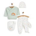 Little Life 5 Piece Baby Hospital Bag Set on a Hanger (Newborn)