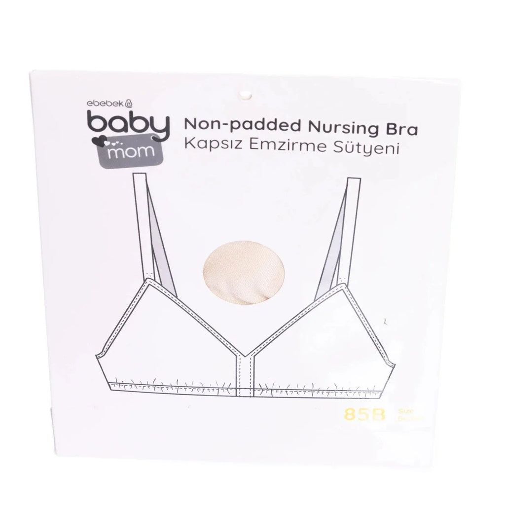 Baby Mom Women's Jersey Non-Padded Nursing Bra