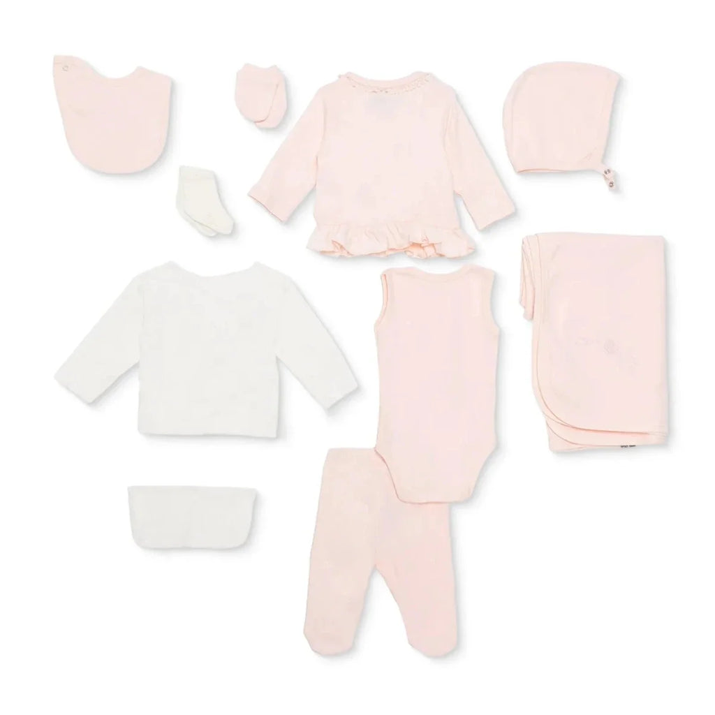 HelloBaby 10 Piece V Neck Baby Hospital Bag Set (Newborn)