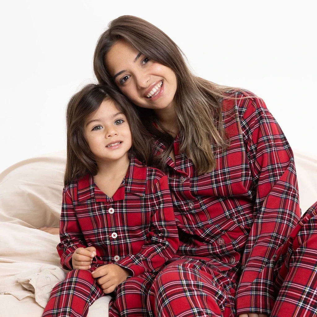 HelloBaby Festive Print Peter Pan Collar Baby Pyjama Set (3-6 Months to 4 Years)