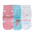 HelloBaby 3 Pack Heart Print Non-Slip Baby Socks (Newborn to 4-5 Years) - Pink Printed
