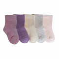 HelloBaby 5 Pack Ankle Baby Socks (Newborn to 4-5 Years) - Pink