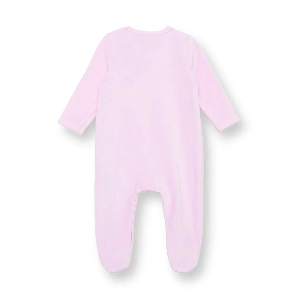 HelloBaby Velour Long Sleeve Baby Sleepsuit with Feet (Newborn to 9 Months)