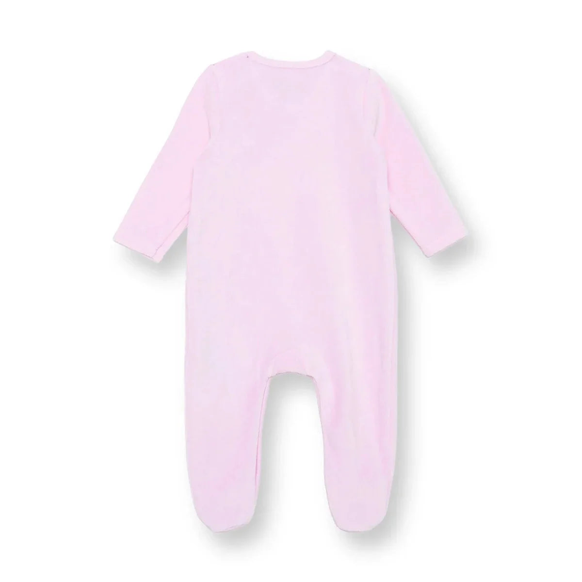 HelloBaby Velour Long Sleeve Baby Sleepsuit with Feet (Newborn to 9 Months)