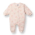 HelloBaby Bow Print 2.5 Tog Long Sleeve Baby Sleep Bag with Legs (9 Months to 5 Years) - Salmon