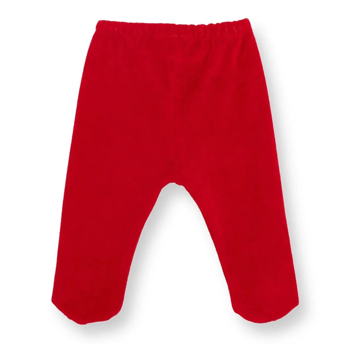 HelloBaby Velour Footed Baby Bottoms (Newborn to 6-9 Months)