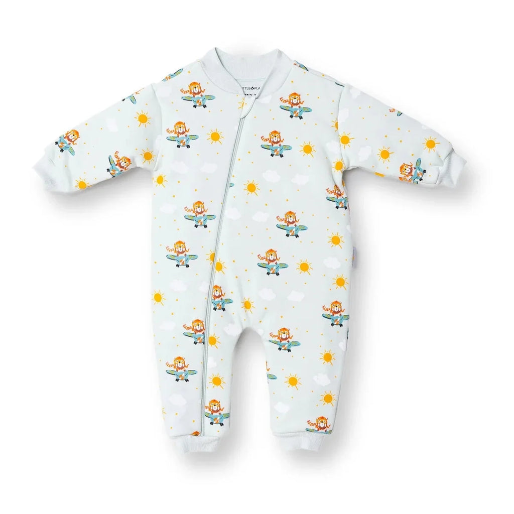 Little Plane Animal Print 2.5 Tog Long Sleeve Footless Baby Sleep Bag (9 Months to 5 Years)