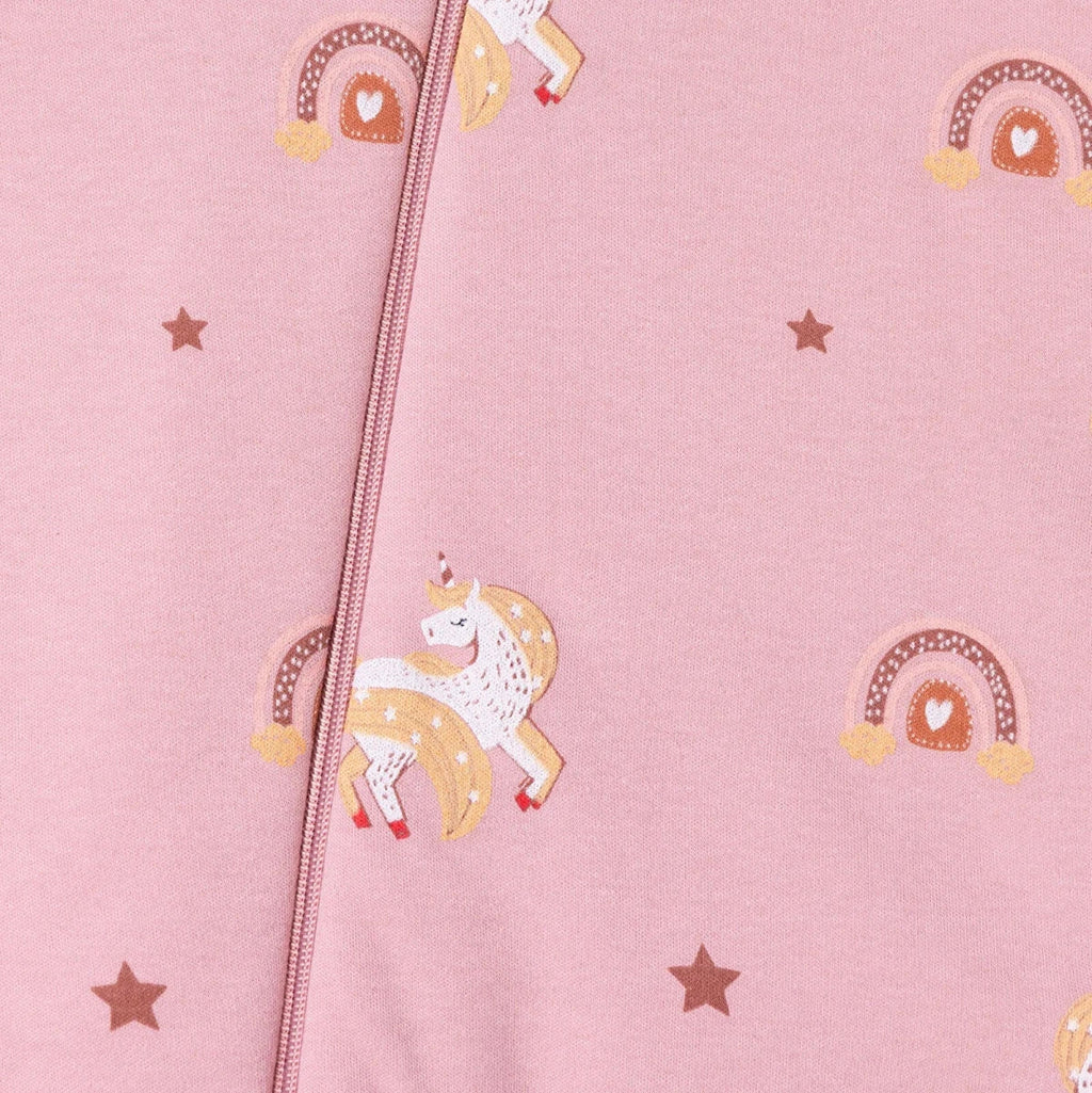 Little Plane Unicorn Print 2.5 Tog Long Sleeve Footless Baby Sleep Bag (9 Months to 5 Years)