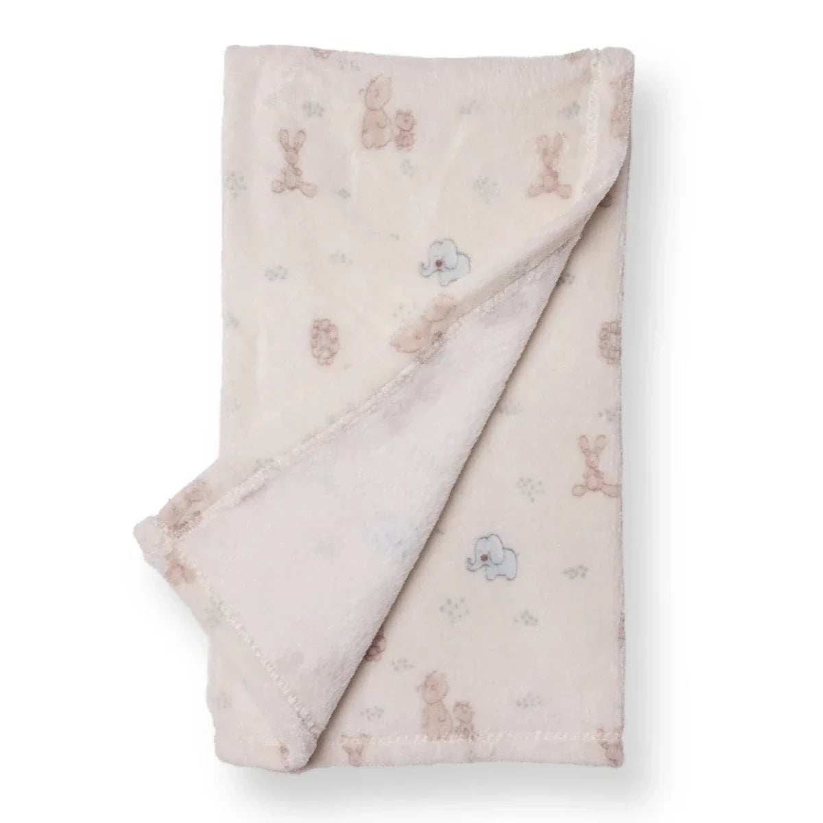 Little Dreams Animal Print Wellsoft Fleece Baby Blanket (90 x 110 cm)