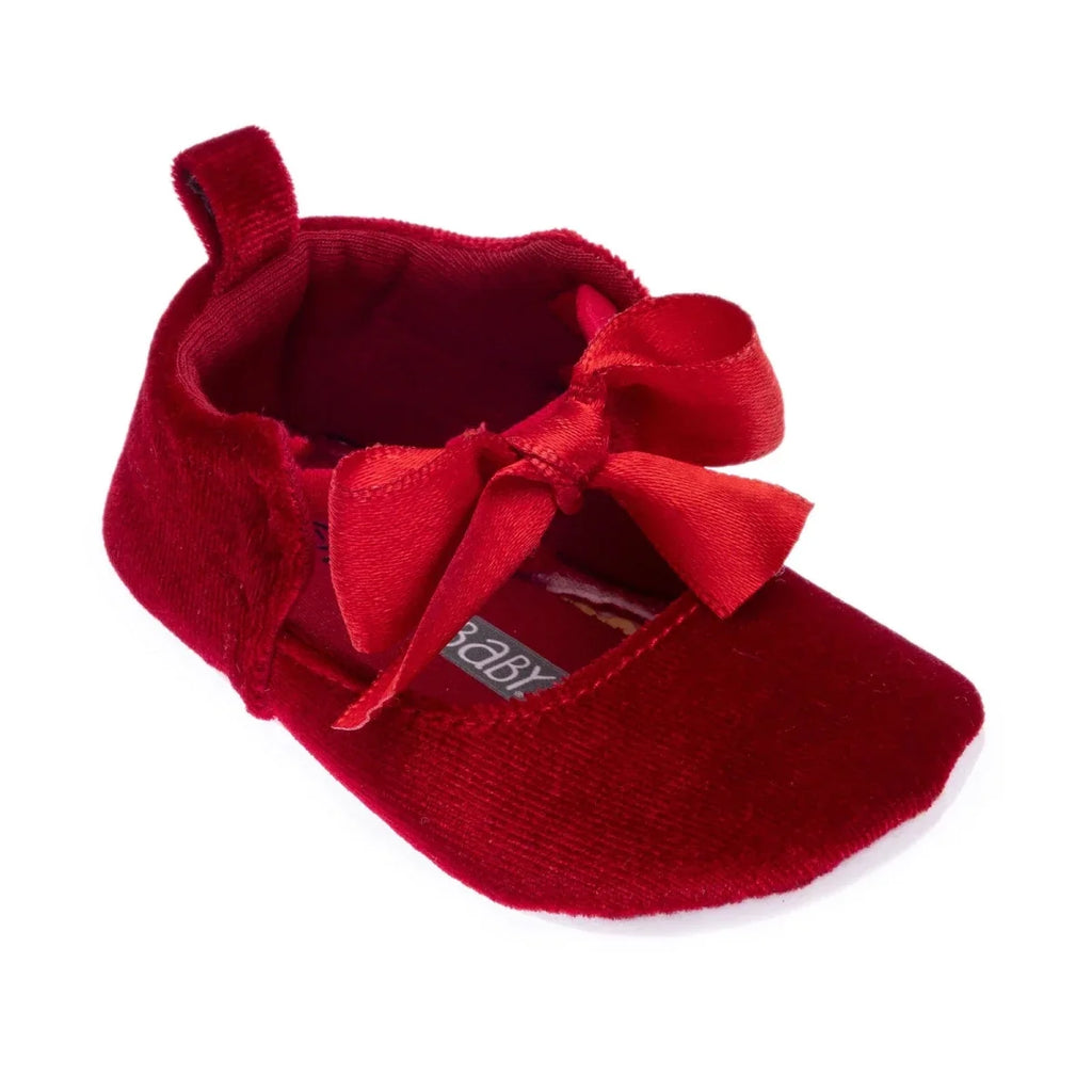HelloBaby New Year Velvet Pre-Walker Baby Shoes