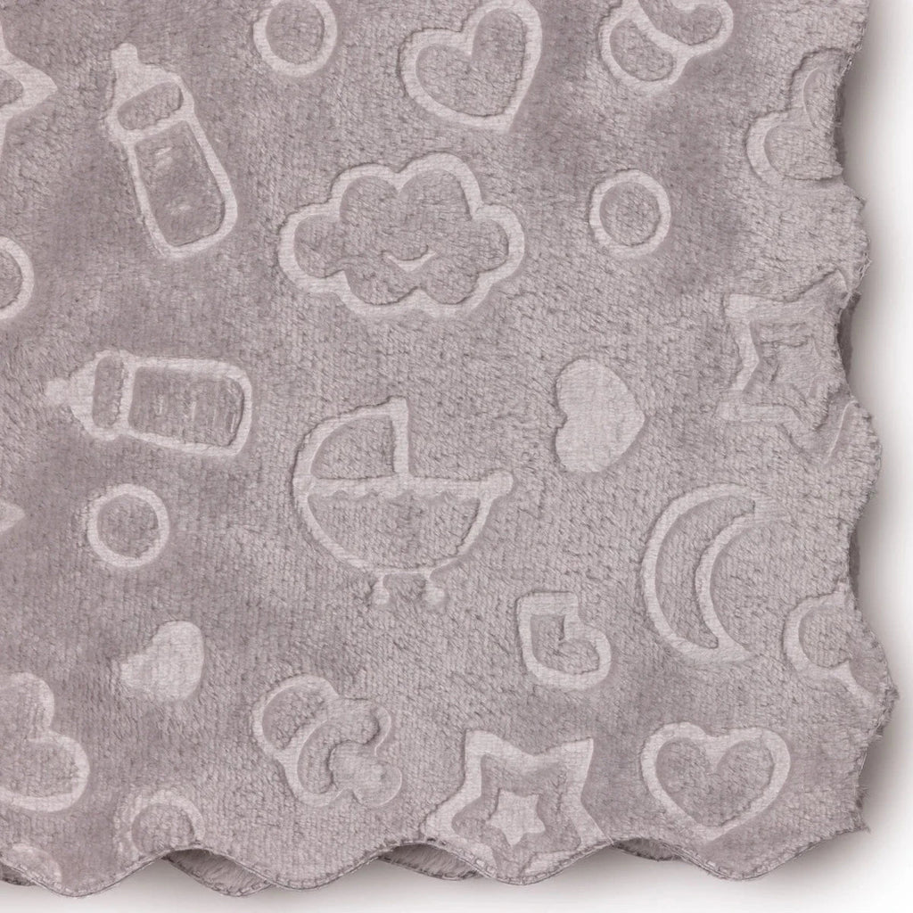 Little Dreams Sky Print Wellsoft Fleece Baby Blanket (90 x 110 cm)