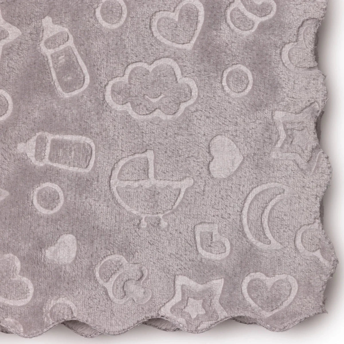 Little Dreams Sky Print Wellsoft Fleece Baby Blanket (90 x 110 cm)