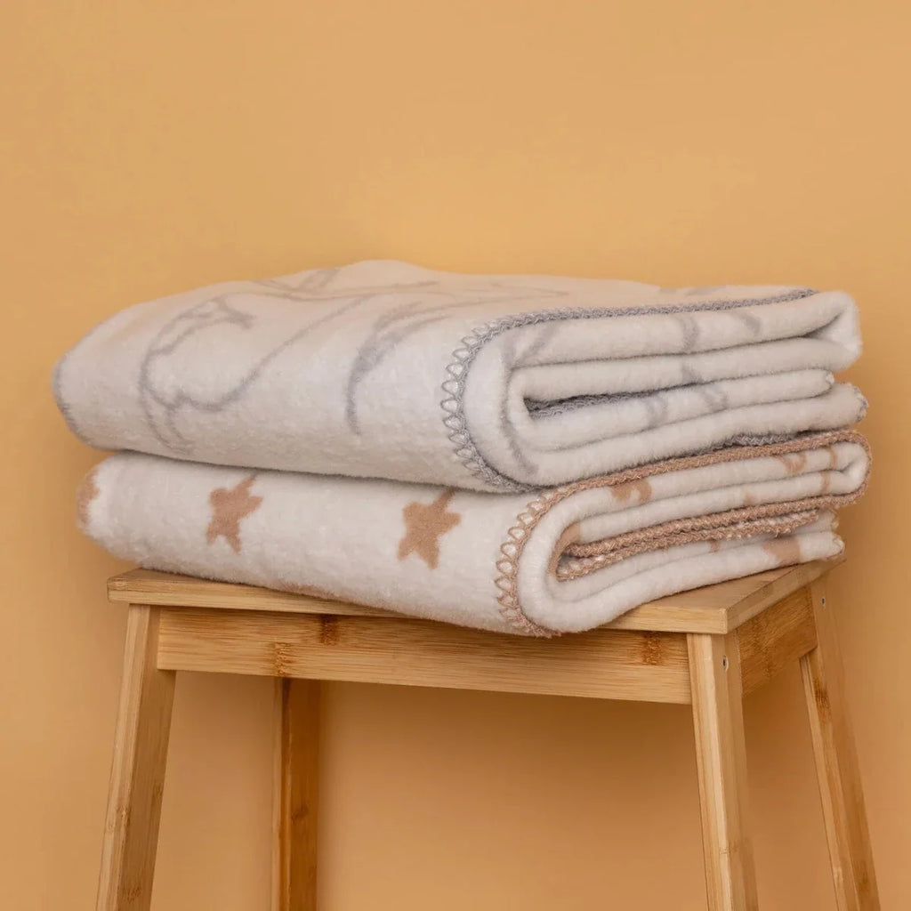 Little Dreams Jacquard Knit Baby Blanket (90 x 110 cm)