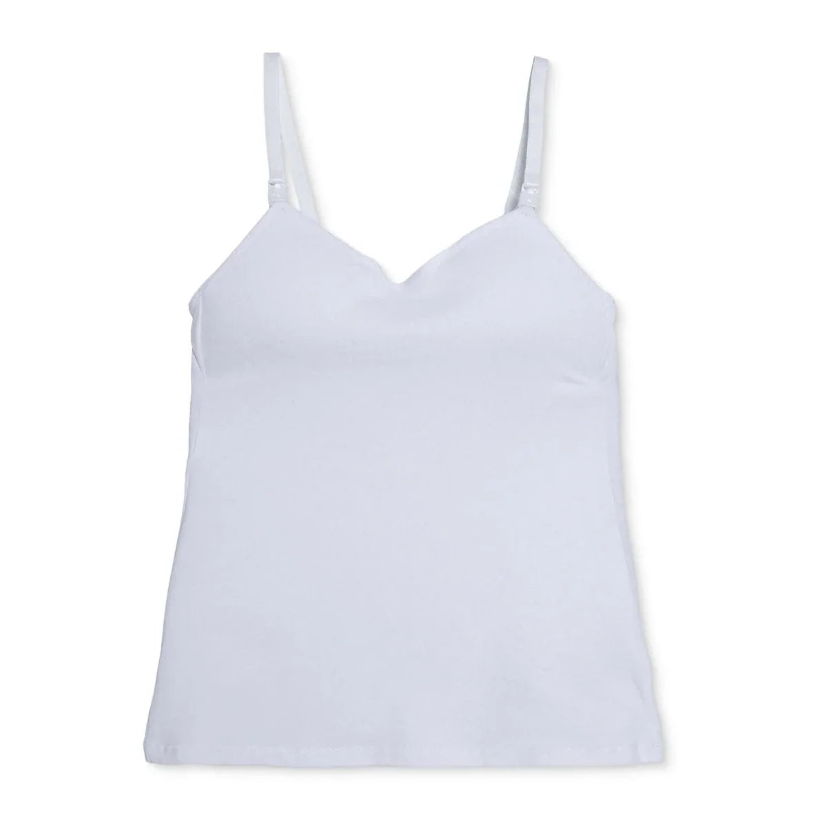 Baby Mom Women's Nursing Vest (S to 2XL) - White