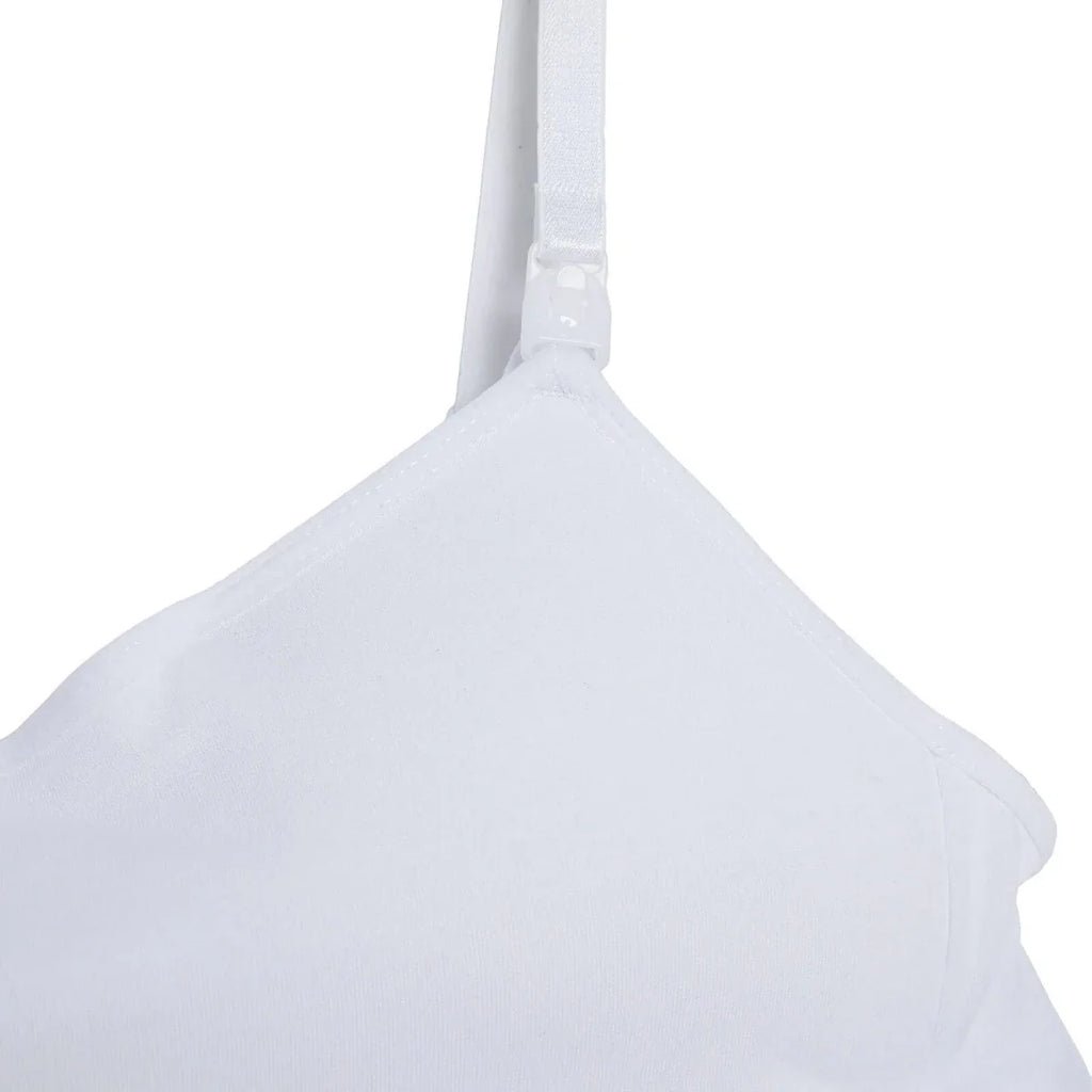 Baby Mom Women's Nursing Vest (S to 2XL) - White