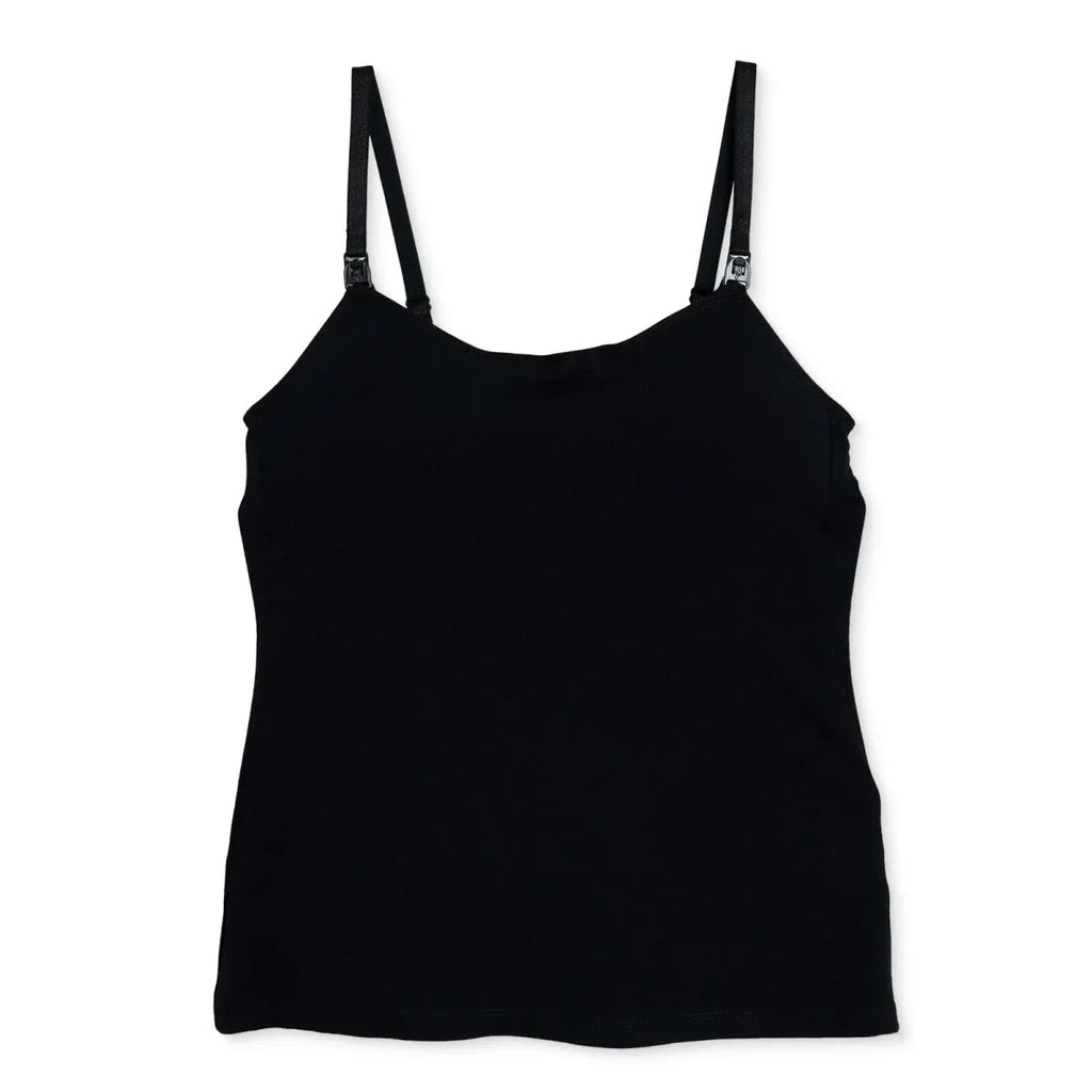 Baby Mom Women's Nursing Vest (S to 2XL) - Black